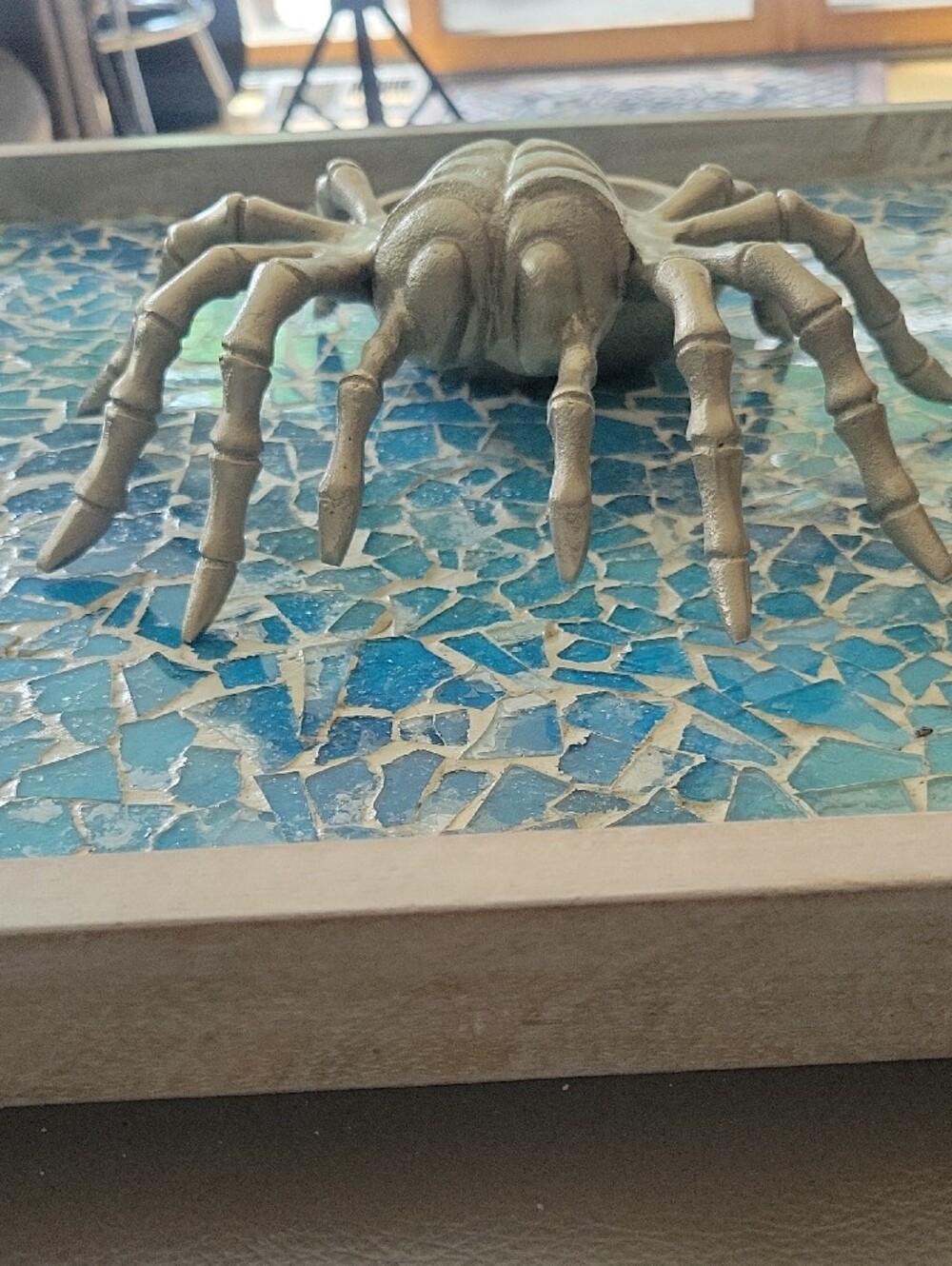 Catherine Martin X Anthropologie Midnight Creatures Spider Candle Holder/Tray - Picture 2 of 13